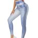 Women's Clothing Pants High Waist Slimming Hip Lifting Sports Tights Women's Outer Wear Elastic Abdomen Pants_ecoleips.com