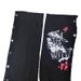 Women's Streetwear-Inspired Denim Drape Trousers Early Autumn Printed Metal Buckle_ecoleips.com