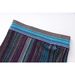 Women's Fashion Patchwork Long Sleeve Top And Elastic Waist Skirt Set Colorful Resort Style Knitted Clothing_ecoleips.com