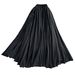 White Yamamoto Style Long Skirt for Women High-Waisted Slimming Flowing Full Skirt Versatile Petite Summer New Style 2025_ecoleips.com