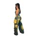 New Denim 3D Multi Pocket Casual Loose Fitting Cargo Pants Women's Retro Jeans Hot Selling Cross Border_ecoleips.com