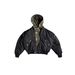 Unisex American Camouflage Hoodie Heavyweight Dark Style Layered Oversized Design Unique Sweatshirt for Women_ecoleips.com