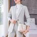 Women's Clothing formal wear autumn and winter new wide-leg pants suit socialite temperament goddess style _ecoleips.com