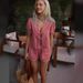 2024 New European And American Women's Clothing Plaid Striped Cuff Casual Fashion Tie Elastic Waist Shorts Set_ecoleips.com