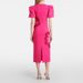 K Fashionable New Heavy Industry Nail Bead Sequin Three-dimensional Flower Short Sleeved Dress Small Formal Dress_ecoleips.com