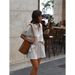 Women's Clothing Striped Shirt Shorts Suit Fashionable Comfortable Casual Loose Retro And Versatile_ecoleips.com