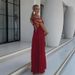Women's Rope Strapless Sexy Halterneck Loose Vacation Beach Skirt For Women_ecoleips.com