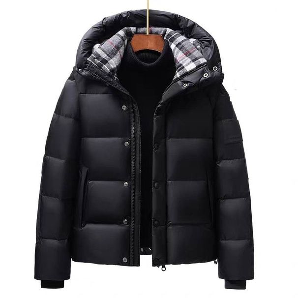 Cozy Fur Hooded Parka Coat - Winter Warm Thickened Jacket For Women, Retro Slim Fit Fashion Outerwear, Sweet Korean Style, Zipper Closure_ecoleips.com