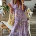 Women's Clothing Summer New Fashion Print Long Dress Women_ecoleips.com