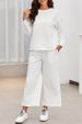 In Stock 2025 European American Loose-fitting Simple Solid Color Casual Suit Women, New Autumn And Winter Textured_ecoleips.com
