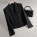 Women's Clothing Fashion Temperament Cardigan Suit Professional Wear Casual Work Clothes Suit Jacket_ecoleips.com