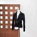 Korean-style High-end Metal Buckle Padded Thick Versatile Slim-fit Short Coat Elegant Straight-shoulder Woolen Blazer_ecoleips.com