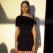 Sexy One Shoulder Twisted Slim Stretch Dress European American Style for Women Cross Border Wholesale_ecoleips.com