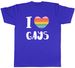 Women's T-Shirts Pride Rainbow Heart Mens T-Shirt I Love Gays LGBTQ+ Tee Gift_ecoleips.com