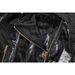 Women's PU Motorcycle Leather Jacket Slim Fit Lapel Multi Zip Design Paired with Bodycon Skirt Set_ecoleips.com