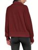 Women's Casual Zip-Up Sweatshirt Jacket, Soft Breathable Fabric, Full Zip Bomber Jacket, Trendy Hoodless Sweatshirt, Long Sleeve Loose Outwear_ecoleips.com