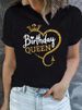 Summer European And American Cross-border Foreign Trade Wholesale T-shirts, Round-neck Casual Plus-size Loose_ecoleips.com