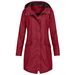 Women's Water-Resistant Windbreaker Jacket – Long Sleeve Hooded Outdoor Coat For Hiking & Travel (S-XXXL) – Lightweight & Stylish In 8 Colors_ecoleips.com