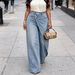 LD2824 Stylish And Elegant High Waisted Asymmetrical Wide Leg Slimming Straight Leg Casual Trousers_ecoleips.com