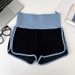 Women's Clothing Hot Girl Sexy All Match Contrast Color High Waist Slim Shorts Wide Leg Pants Hot Pants Leggings Yoga Sports Casual Pants_ecoleips.com