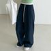 Suitable For All Seasons Women's Wide-Leg 2025 Summer New European Style Cotton Linen Casual Pants Trendy_ecoleips.com