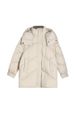 girl Girl Girl Winter 90 White Duck Casual Simple Versatile Loose Warm Mid-Length Stand Collar Hooded Down Jacket For Women 18711_ecoleips.com