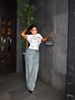 Women's Embroidered Dachshund Denim Jeans – Vintage Blue Relaxed Fit High-Quality Cotton Jeans For Casual & Streetwear_ecoleips.com