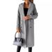 Women’s Double-Breasted Long Coat – Trendy Fall/Winter Trench Jacket (Black/Khaki/Army Green, S-3XL)_ecoleips.com
