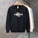 FW25 Matching Couple Cotton Crew Neck Sweatshirt - His & Hers_ecoleips.com