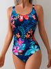 2026 Slimming High-End Training Bikini One Piece Swimsuit Retro Conservative Design For Professional Competitive Swimming_ecoleips.com