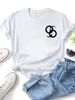 Women’s Minimalist Cotton T-Shirt, Slim Fit Short Sleeve Tee, Versatile Basic Top For Work & Weekend_ecoleips.com
