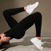 Women's Clothing Thread Seamless Yoga Pants Breathable Sports Tights High Waist Sports Yoga Clothes Bottoming Fitness Pants_ecoleips.com