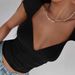 KaiKuo Cross-Border European And American Y2K Hot Girl Style Slim-Fit Short-Sleeve T-Shirt Women's Clothing 2025 Summer_ecoleips.com