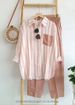 Women's Clothing Muslim Fashion Street Party Flash Cloth Bat Sleeve Robe Foreign Set Female_ecoleips.com