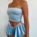 Verve New Ultra Short Skirt Solid Color Women's Clothing Shoppe_ecoleips.com