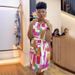 Women's Clothing Sexy Printed Sleeveless Strappy Small V Neck Vest Dress_ecoleips.com