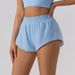 High Waist Yoga Shorts for Women Spring Summer Fitness Clothes Loose Running Outdoor Sports Three Quarter Pants_ecoleips.com