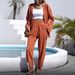 Women's Clothing Spring And Autumn Cotton And Linen Loose Fashion Casual Suits_ecoleips.com