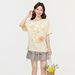 Stylish One-shoulder Printed Thin Short-sleeve T-shirt For Women, 2026 Summer New Style, Spicy Girl Style Loose Top_ecoleips.com