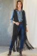 Women's Slim Fit Sleeveless Vest Shawl Jacket_ecoleips.com