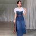 Women's Clothing Summer Top Dress Female One Line Neck Belt Old Sexy Casual Dress_ecoleips.com