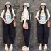 Women's Clothing Summer Bow Tie Set Wide Leg Pants Casual Two-Piece Outfit Short Sleeve Korean Fashion For Youthful Look_ecoleips.com