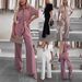 Women's Clothing Shirt Collar Short Sleeves Bandage Jumpsuit_ecoleips.com