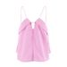 European And American Street Style Hot Girl Pink Camisole Women, 2026 Summer Fashion, Can Be Worn As Outerwear, Short_ecoleips.com