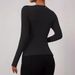 Sexy Milk Silk Women's T-Shirt Long Sleeved Slanted Neck European American Cross Border Trendy Base Layers Top for Ladies_ecoleips.com