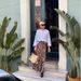 2025 Spring Summer New Leopard Ins Internet Celebrity Style Belted Flared Print Long Skirt_ecoleips.com