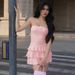AB494 New Sexy French Style Niche Short Hot Girls, Strapless Polyester Stretch Cake Skirt For Women_ecoleips.com