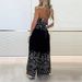 Women's Printed Position Set Lace Up Vest Top Casual Fashionable Style Regular Fit T-Shirt For Ladies_ecoleips.com