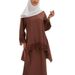 2025 Malay Exquisite Lace Muslim Two-piece Suit Dress_ecoleips.com