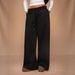 Women's Clothing Elastic Velvet Wide Leg Casual Trousers Loose Fit Autumn Winter American Style_ecoleips.com